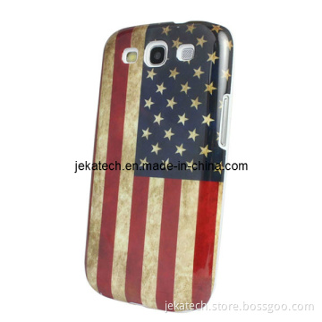 Retro USA Flag Hard Back Cover for Samsung Galaxy S3